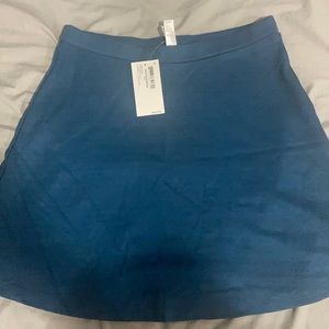 blue American Apparel Skirt